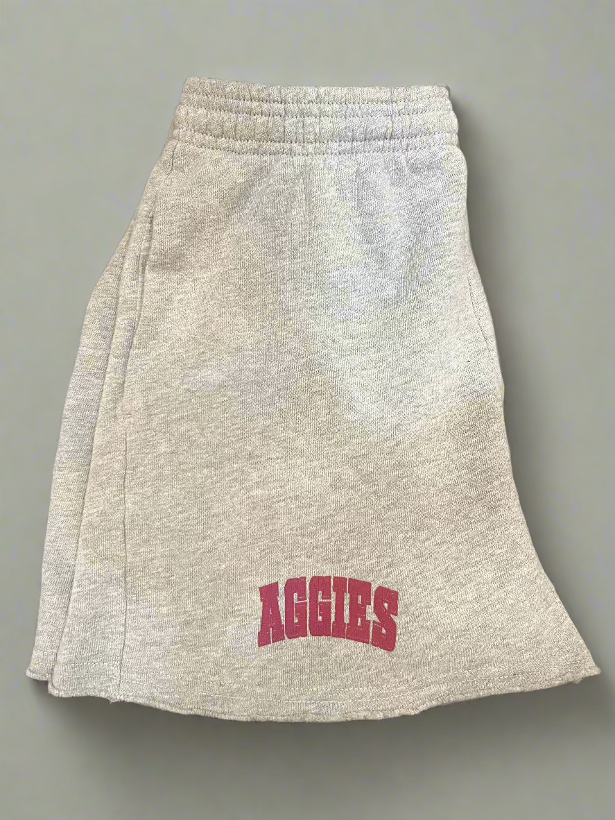 'Aggies' Cutoff Fleece Shorts